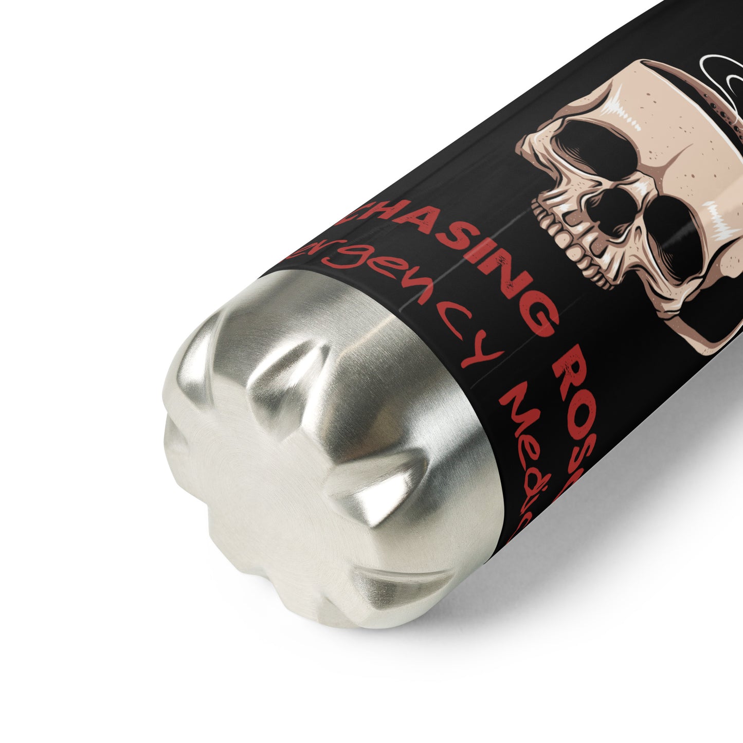 Chasing ROSC Stainless steel water bottle