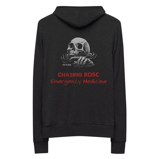 CR Drowning Unisex zip hoodie